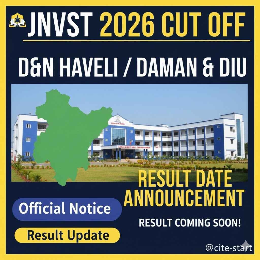 JNVST Dadra and Nagar Haveli Cut-Off 2026