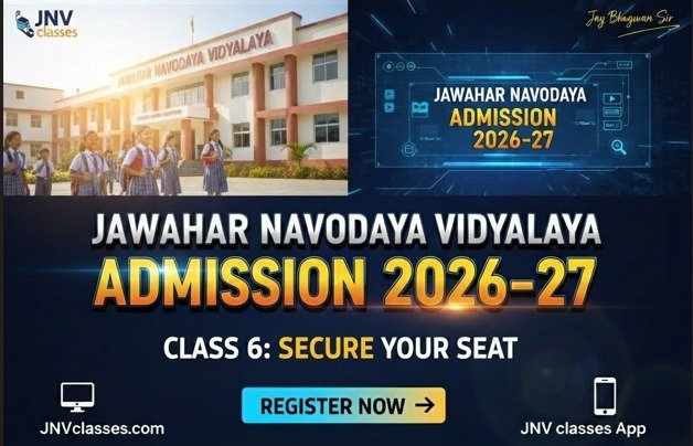 Jawahar Navodaya Vidyalaya Admission 2026-27